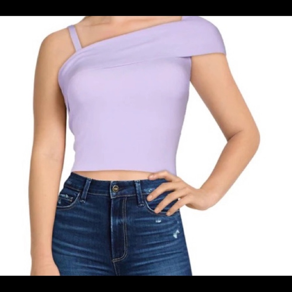 Alice and Olivia Arletta off the shoulder top